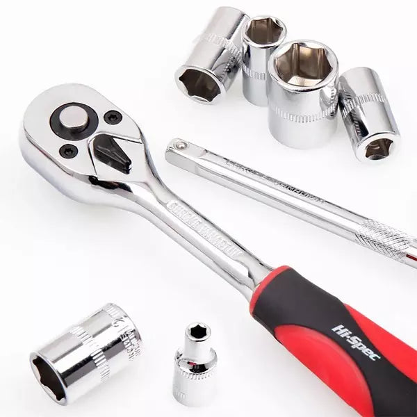 KIT JUEGO DE LLAVES DE COPA RACHE 12 EN 1 ROJA