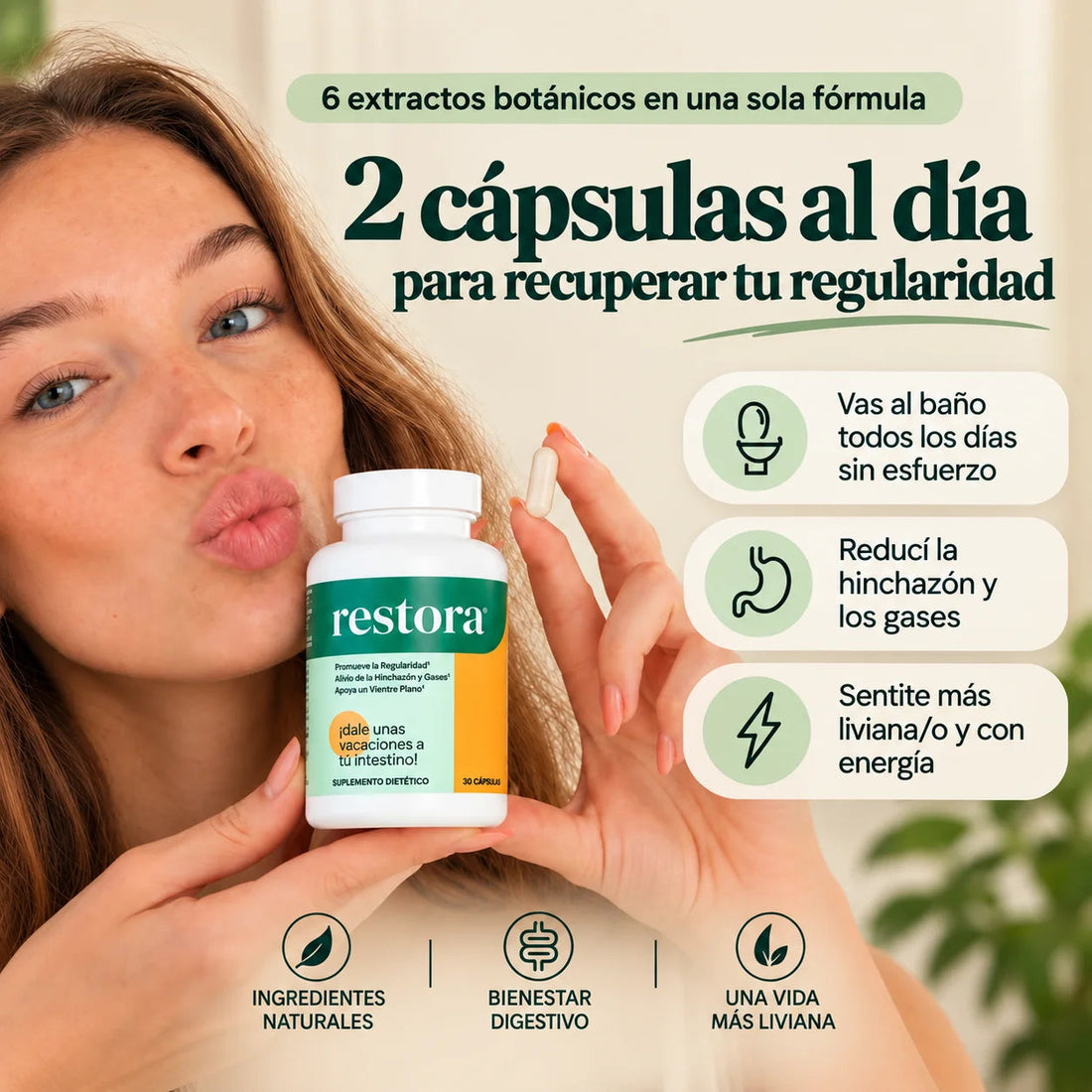 Restora – Equilibrio Digestivo y Regularidad Intestinal