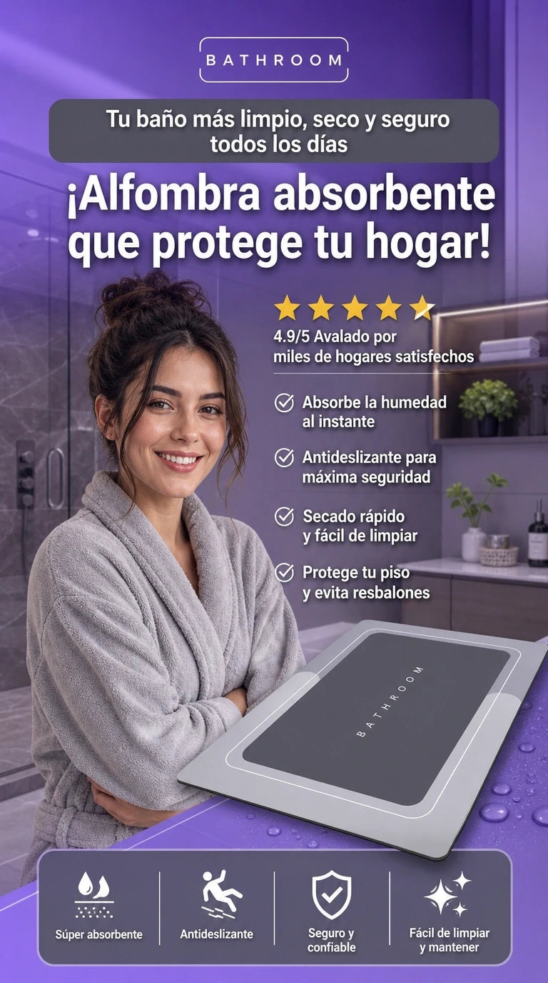 TAPETE ABSORBENTE 2X1