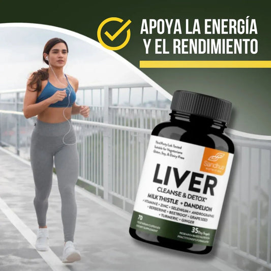 LIVER CLEANSE - SUPLEMENTO HEPATICO ¡EN PROMOCIÓN!✨