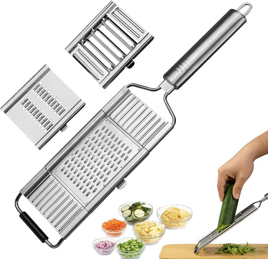 RALLADOR MULTIUSOS ACERO INOXIDABLE ¡PROMOCIÓN 2X1!