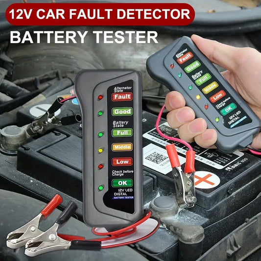 PROBADOR DE BATERIAS 12V ¡EN PROMOCIÓN!💥