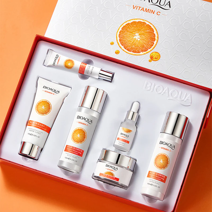 KIT DE BIOAQUA DE VITAMINA C PARA TU PIEL RELUCIENTE