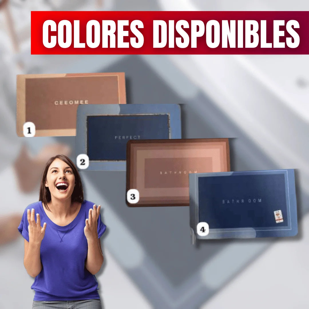 ALFOMBRA ABSORBENTE DE BAÑO PAGUE 1 LLEVE 3✨