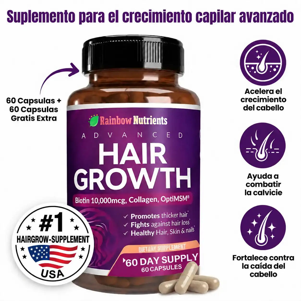 HairGrowth-Sistema de Fortalecimiento Capilar