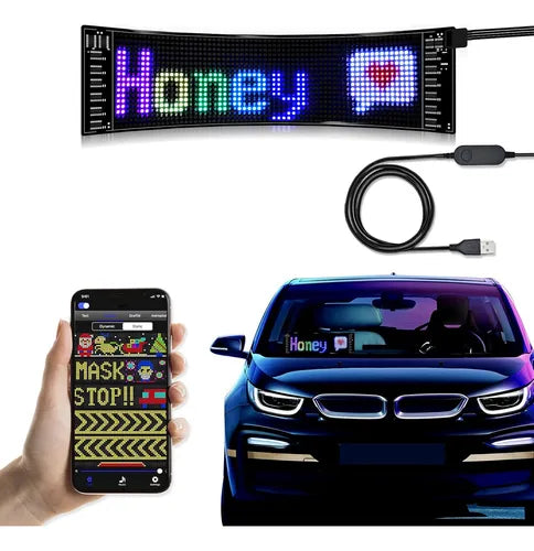 PANTALLA LED PANEL DE AUTO