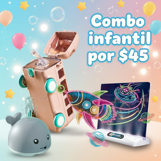 COMBO IMPERDIBLE PARA PEQUEÑOS
