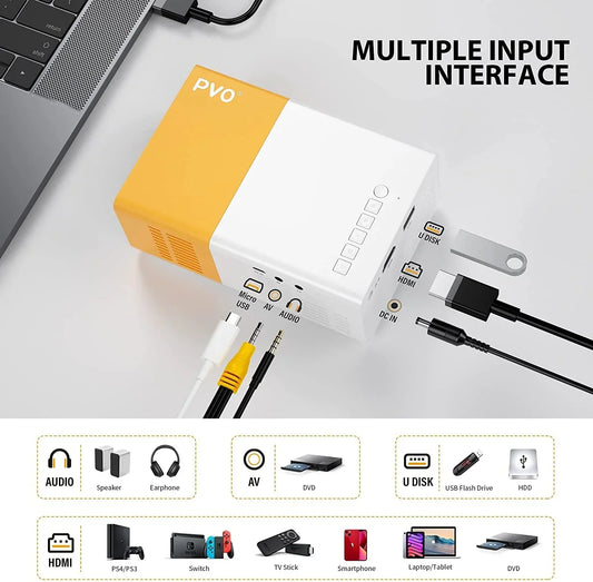 NUEVO MINI PROYECTOR LED PORTÁTIL