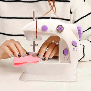 MINI MAQUINA DE COSER PROFESIONAL LILA PREMIUN