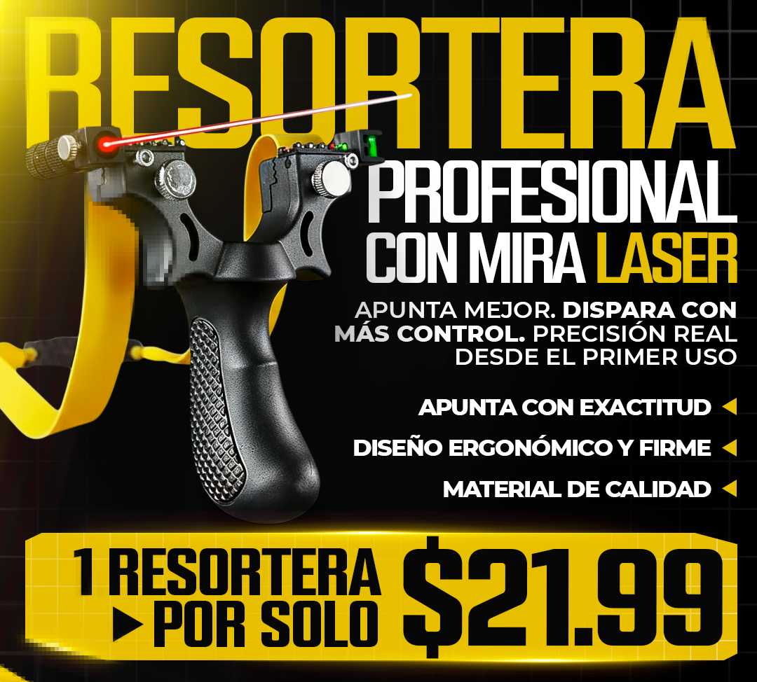 Resortera con Mira