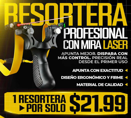 Resortera con Mira