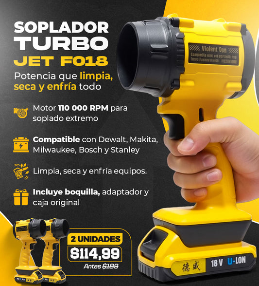 Soplador Turbo Jet