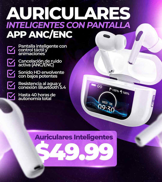 Auriculares de pantalla