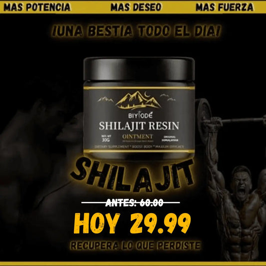 Shilajit 100% Puro💎¡Energía vital del Himalaya!