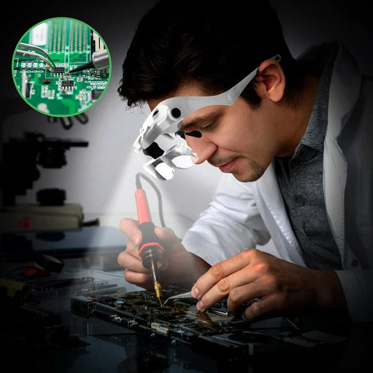 LENTES CON LUZ LED REPARACION PREMIUN