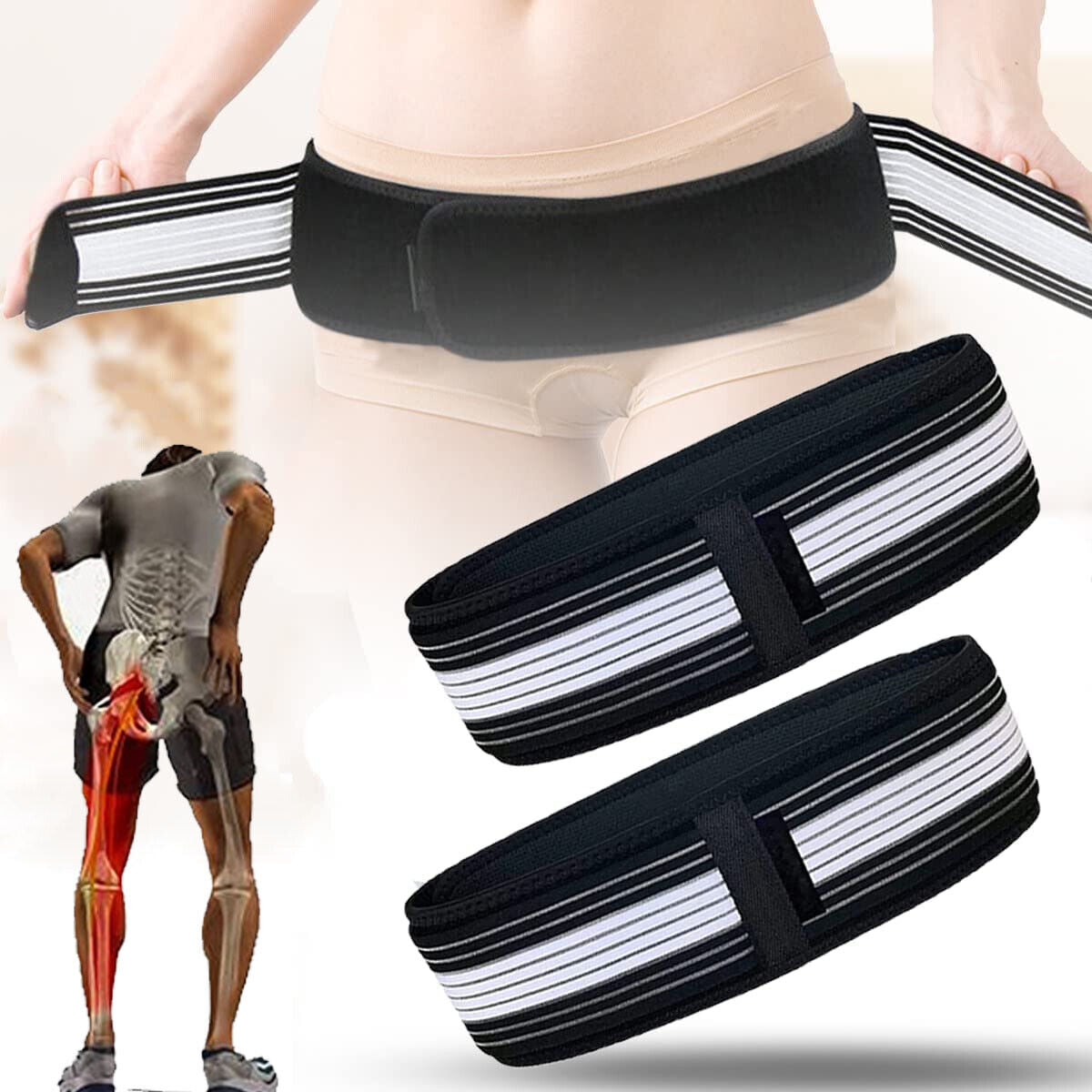 CINTURÓN DE COMPRESIÓN PARA EL DOLOR DE ESPALDA ¡EN PROMOCIÓN!💥