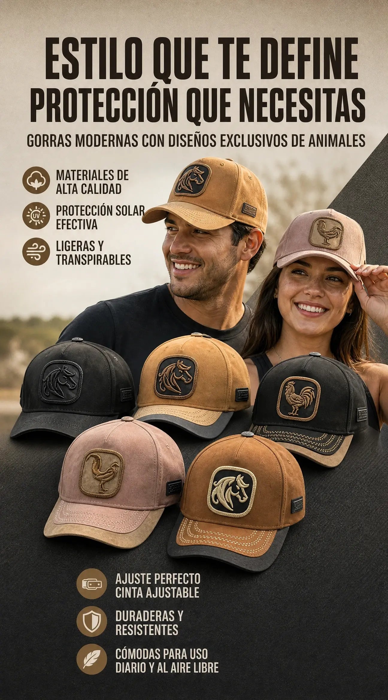 GORRAS EQUINAS Y AGROPECUARIAS
