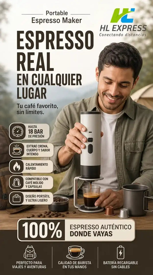 CAFETERA EXPRESS PORTATIL PREMIUM
