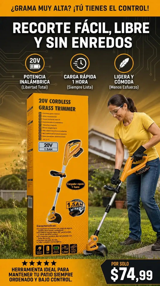 EasyTrim 20V – Cortagrama Inalámbrica