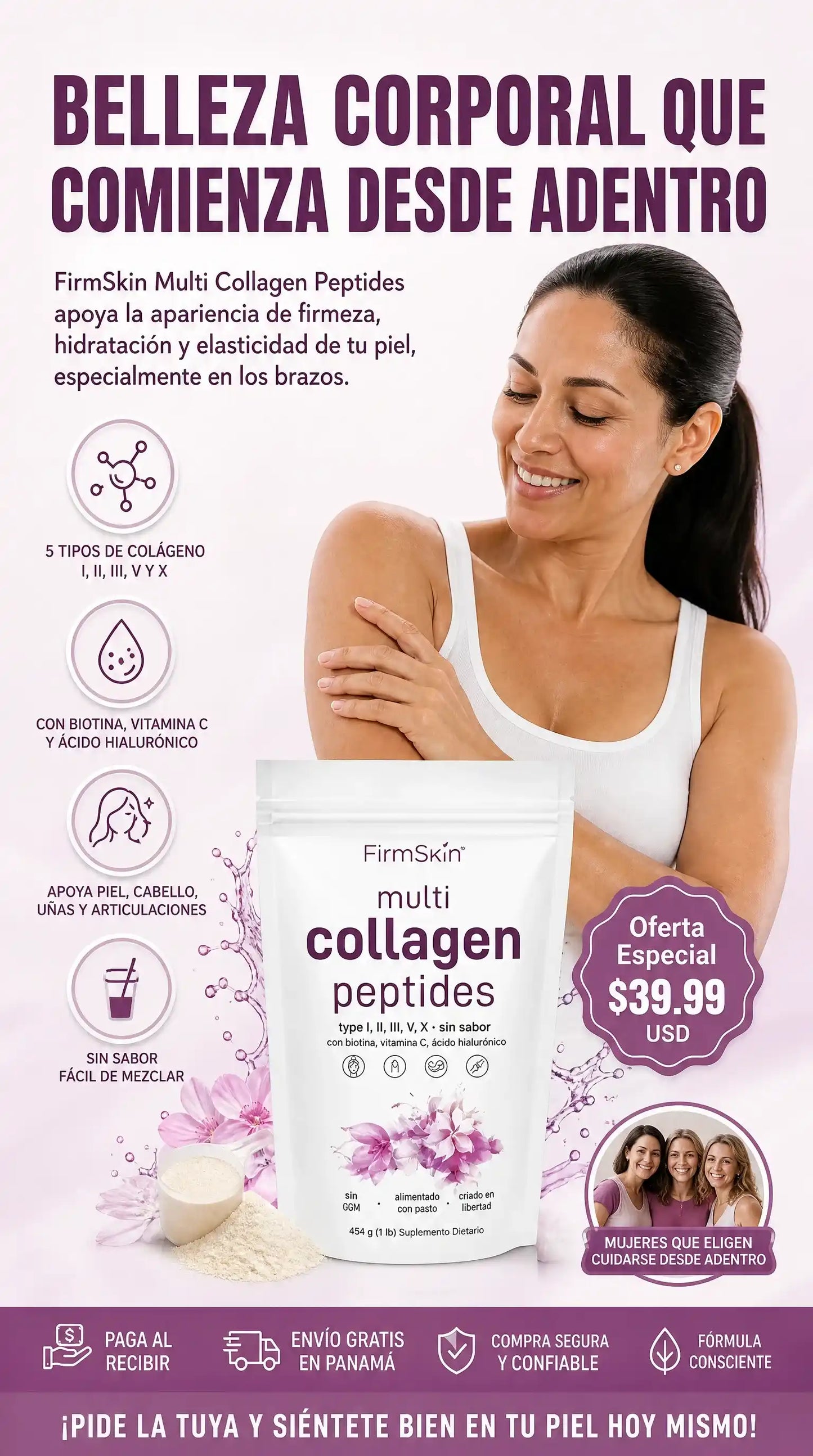 FirmSkin Multi Colageno Peptides