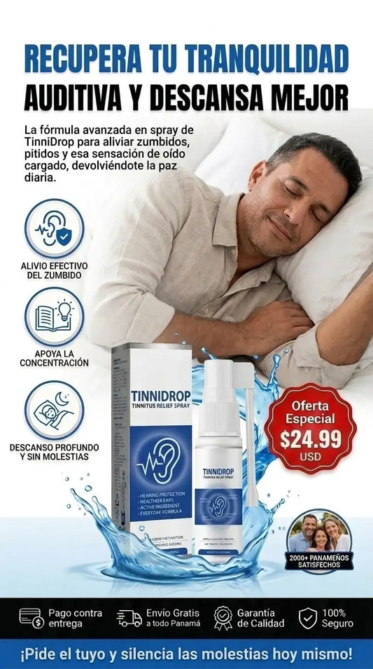 TinniDrop Spray Auditivo